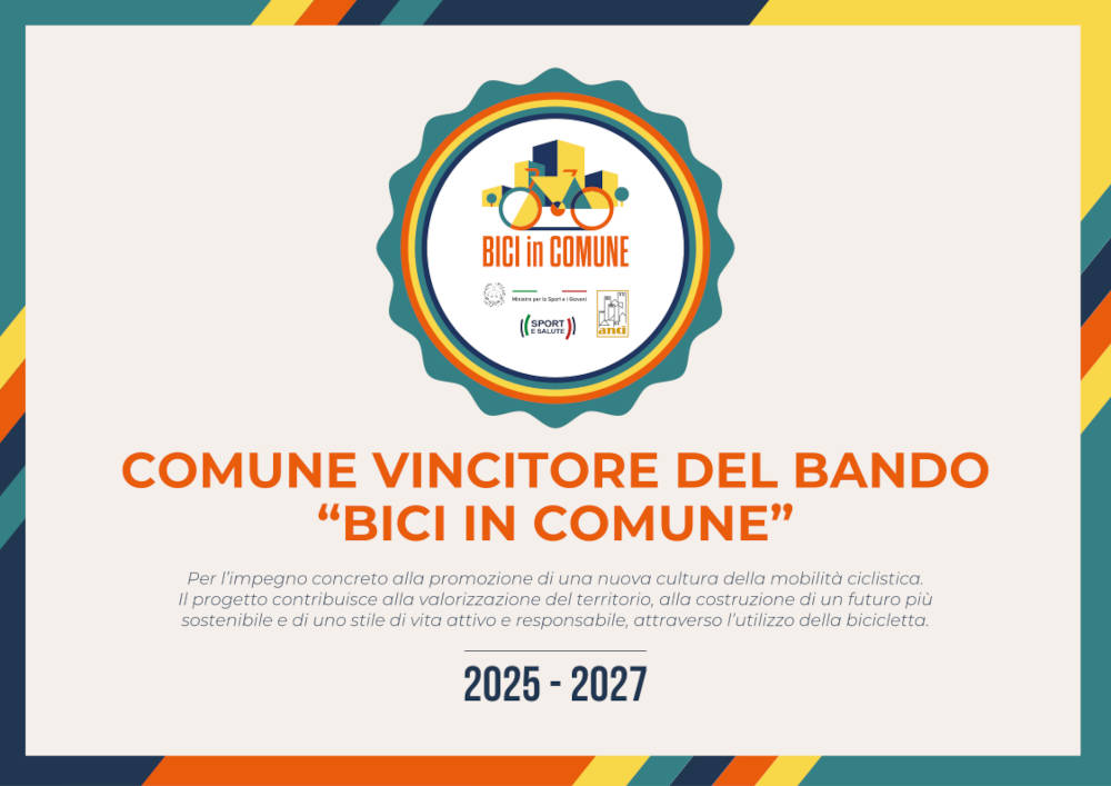 Certificato Comune vincitore Certificato Comune vincitore